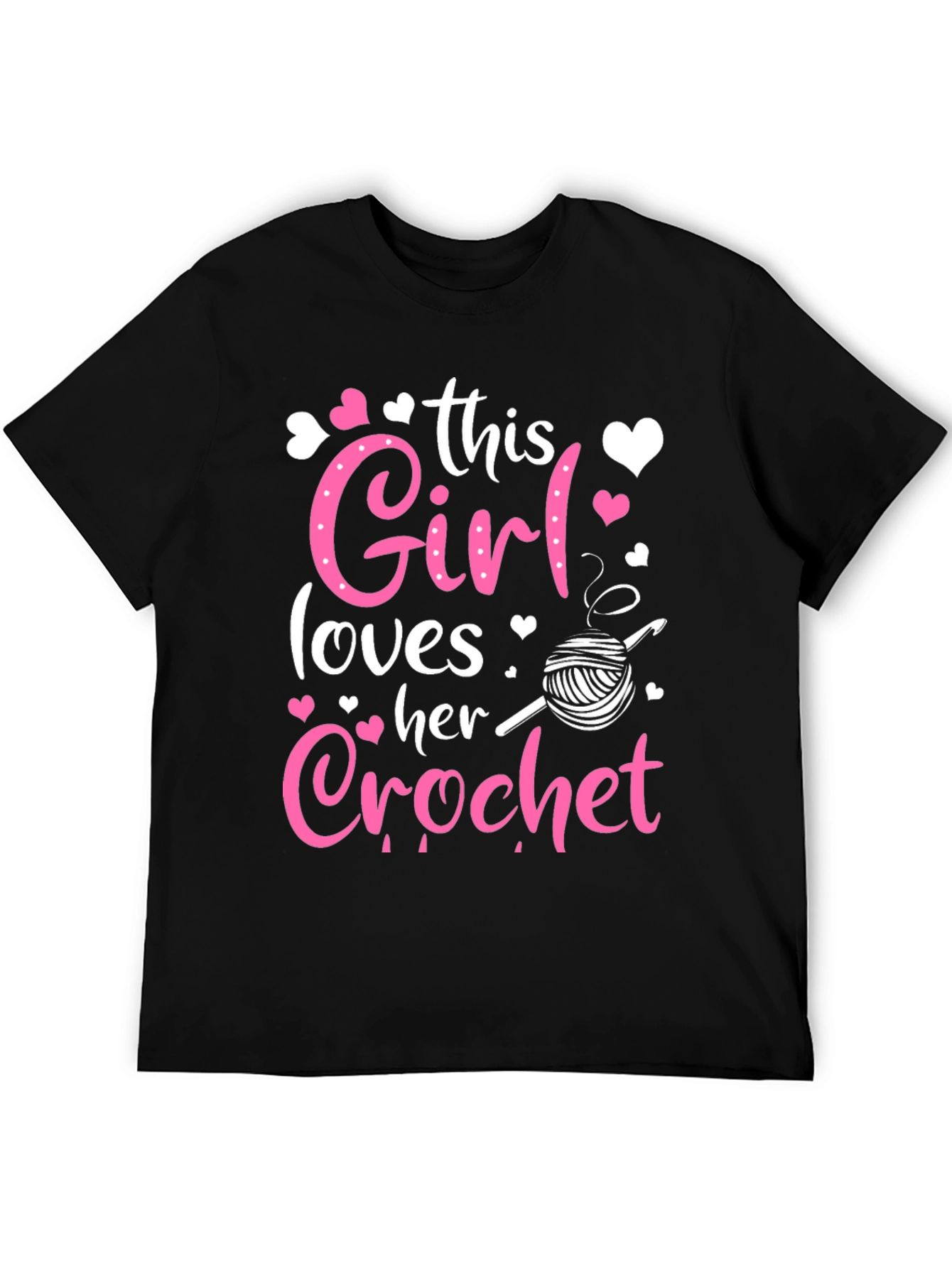 This Girl Loves Crochet T-Shirt
