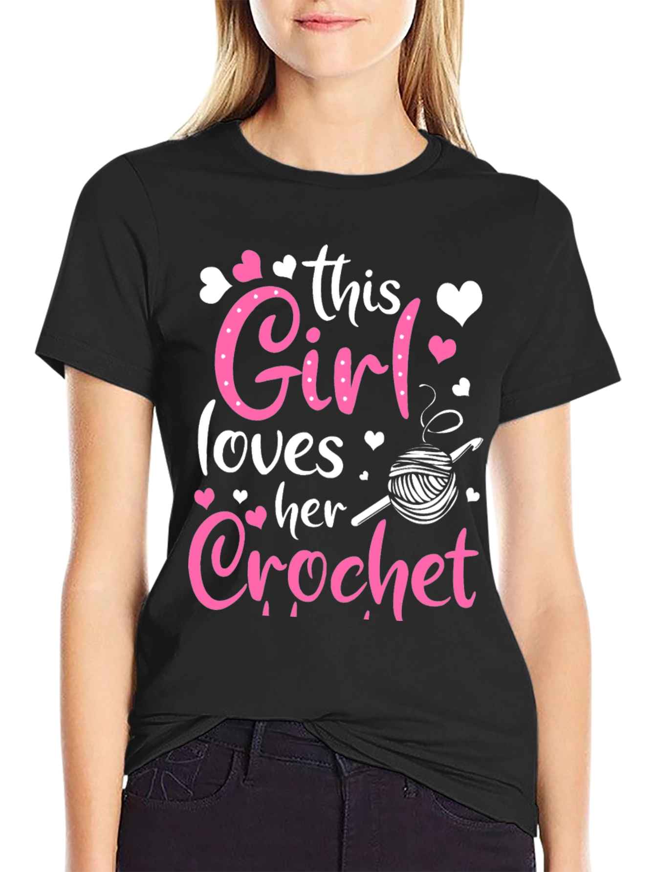 This Girl Loves Crochet T-Shirt