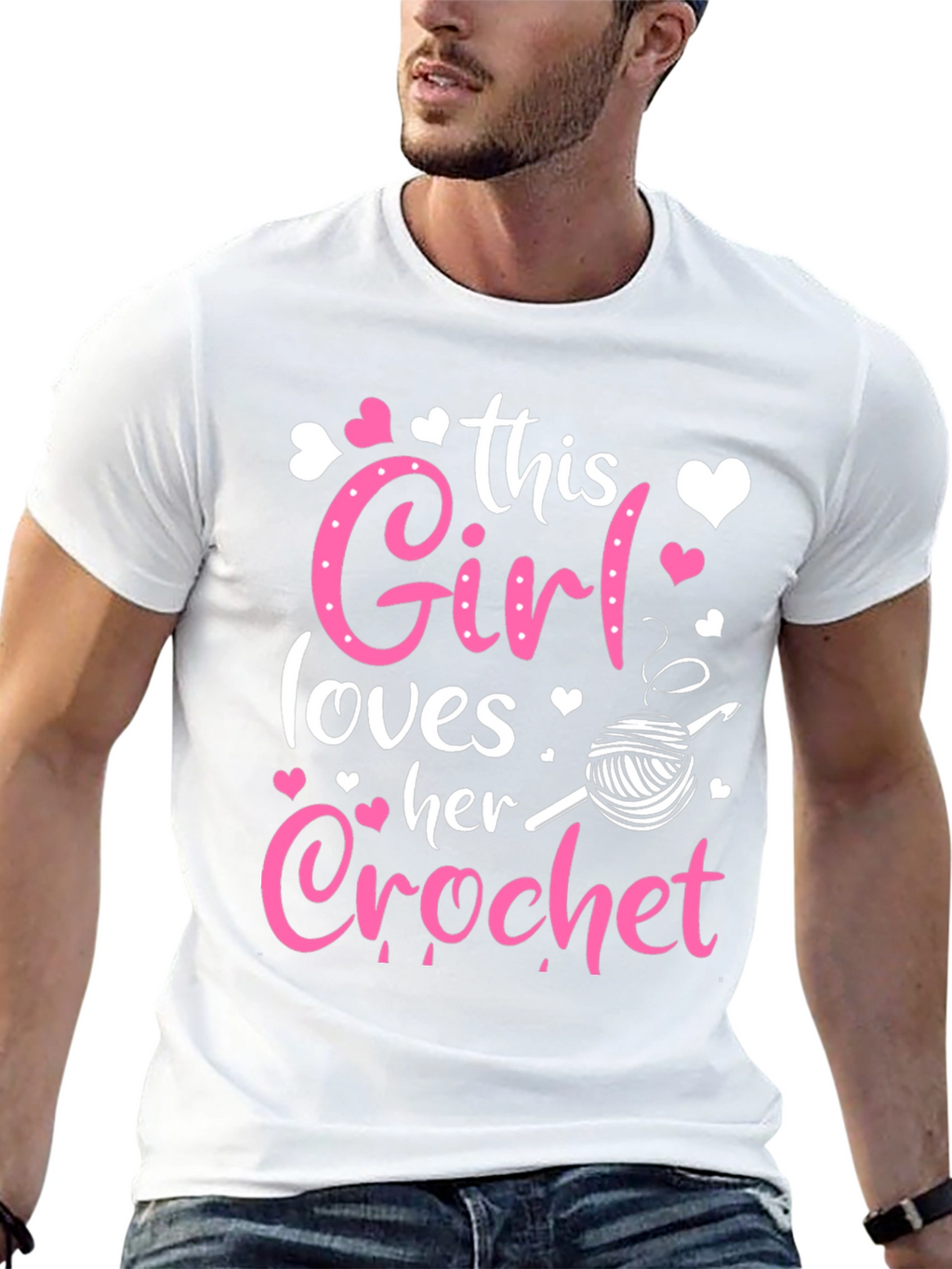 This Girl Loves Crochet T-Shirt
