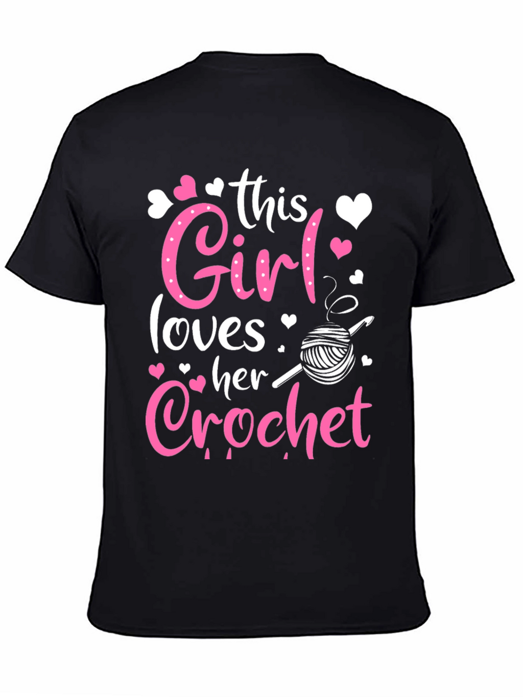 This Girl Loves Crochet T-Shirt