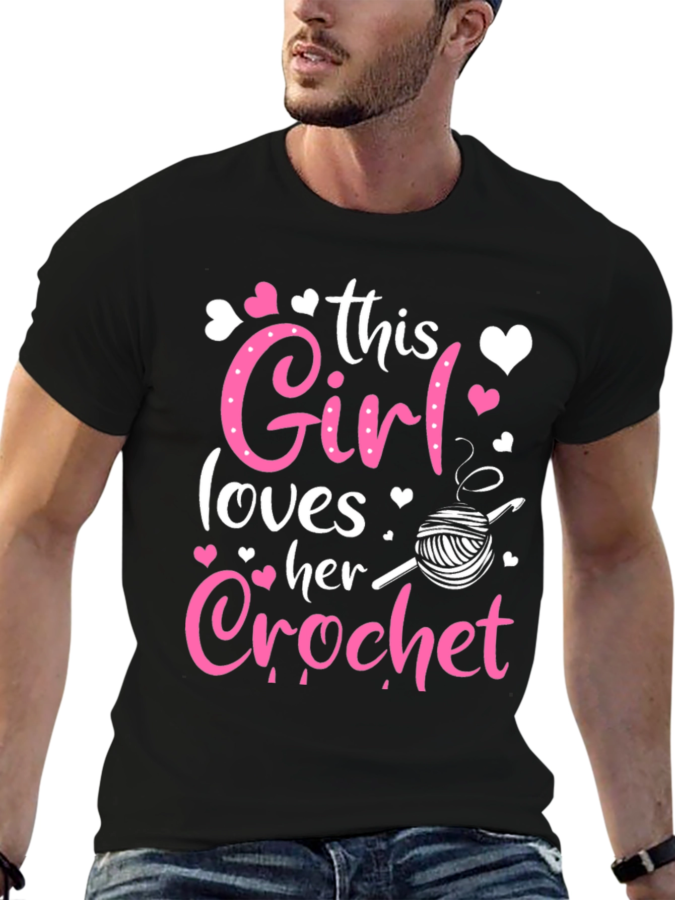 This Girl Loves Crochet T-Shirt