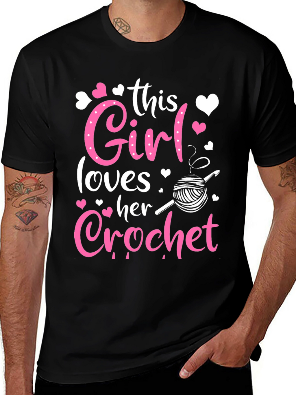 This Girl Loves Crochet T-Shirt