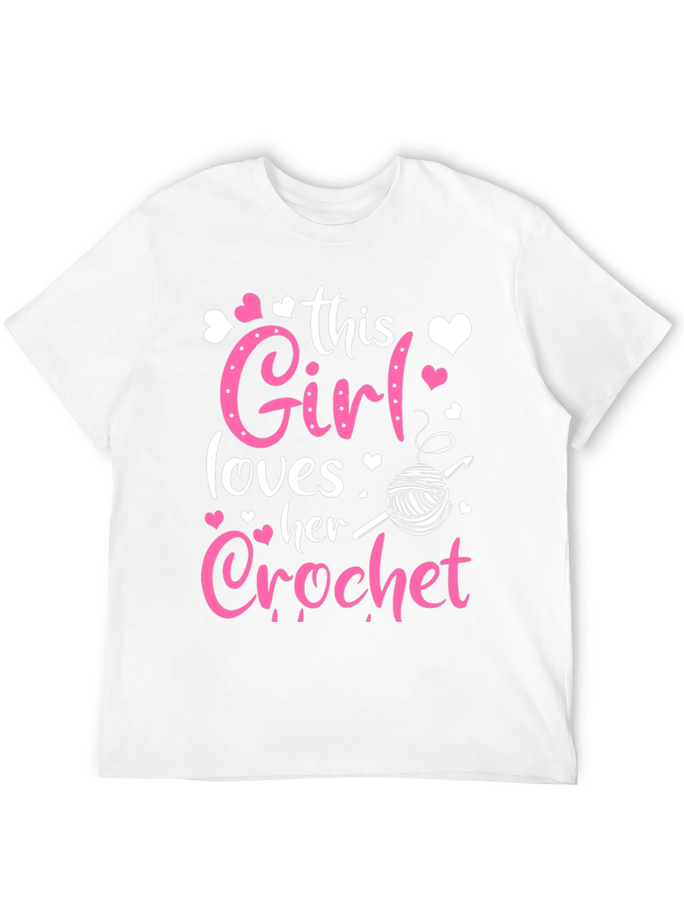 This Girl Loves Crochet T-Shirt