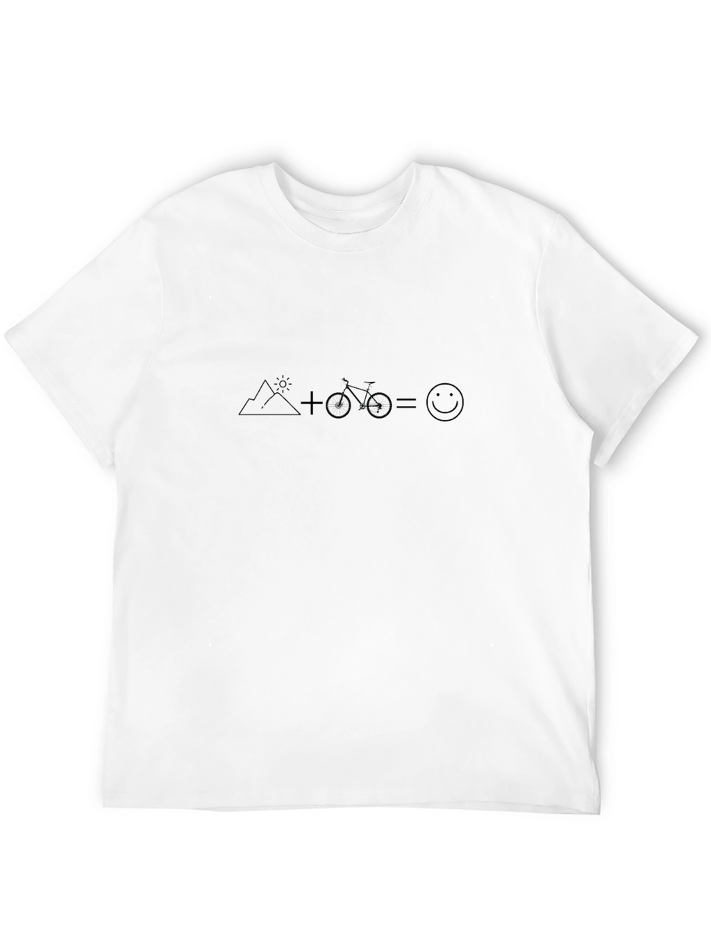 Mountain Bike Happiness T-Shirt - Black