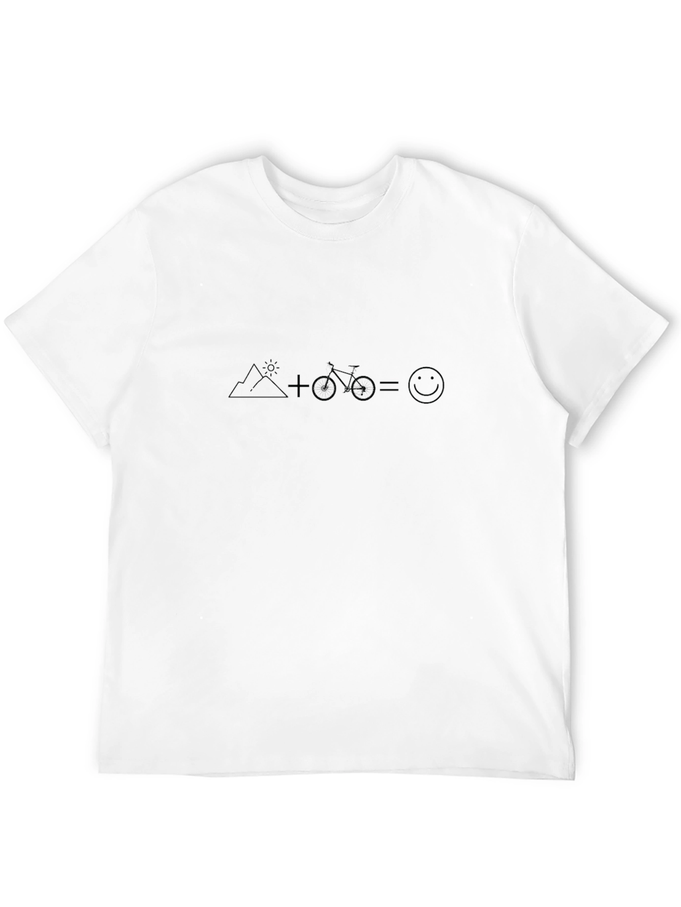 Mountain Bike Happiness T-Shirt - Black