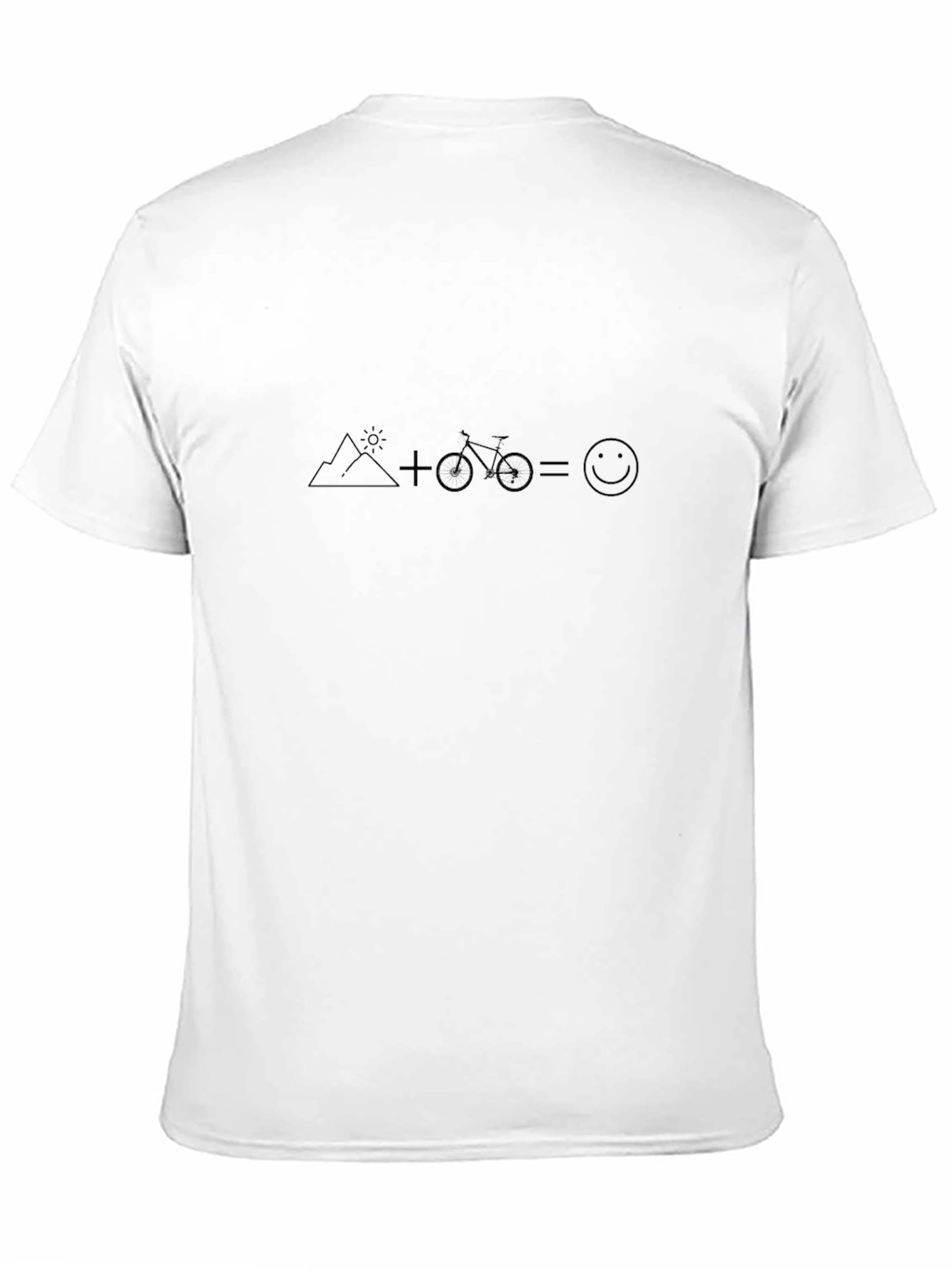 Mountain Bike Happiness T-Shirt - Black