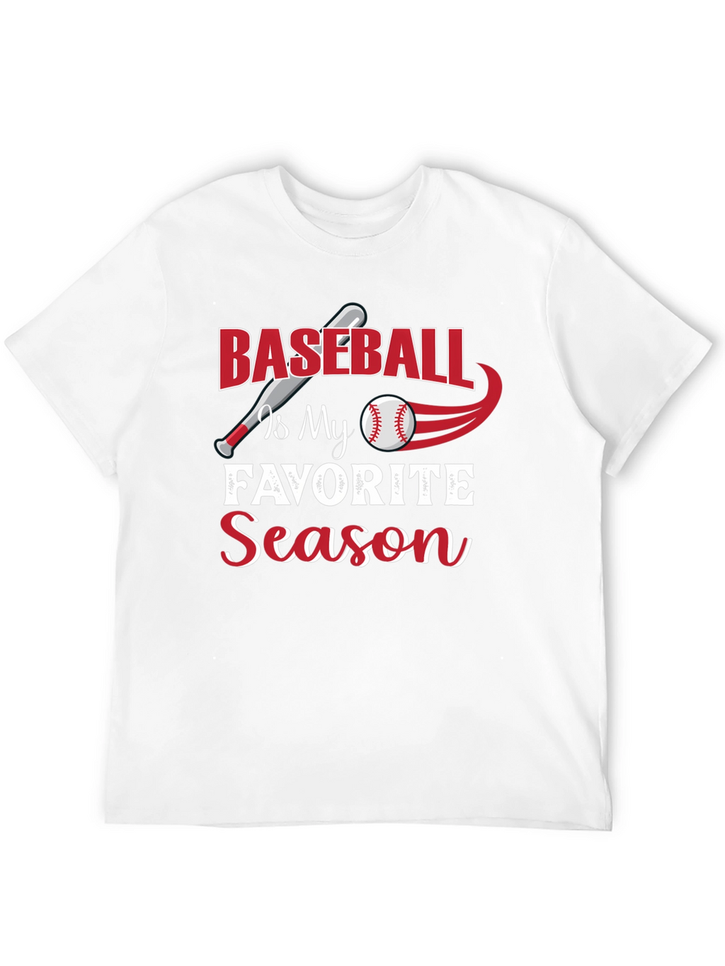 Baseball Is My Favorite Season T-Shirt