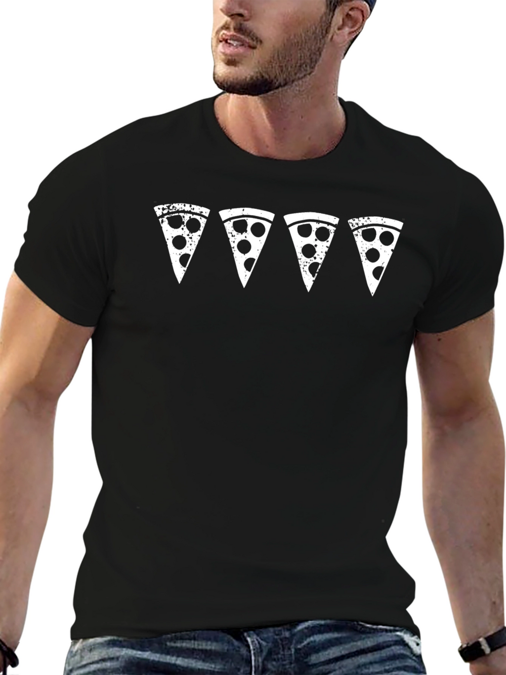 Pizza Slice T-Shirt - Fun Foodie Tee