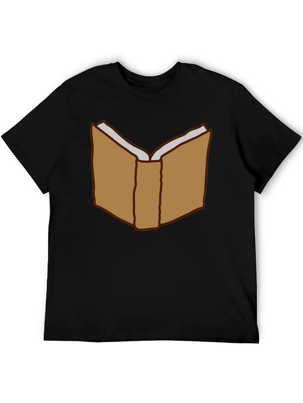 Book Lover T-Shirt - Open Book Graphic Tee