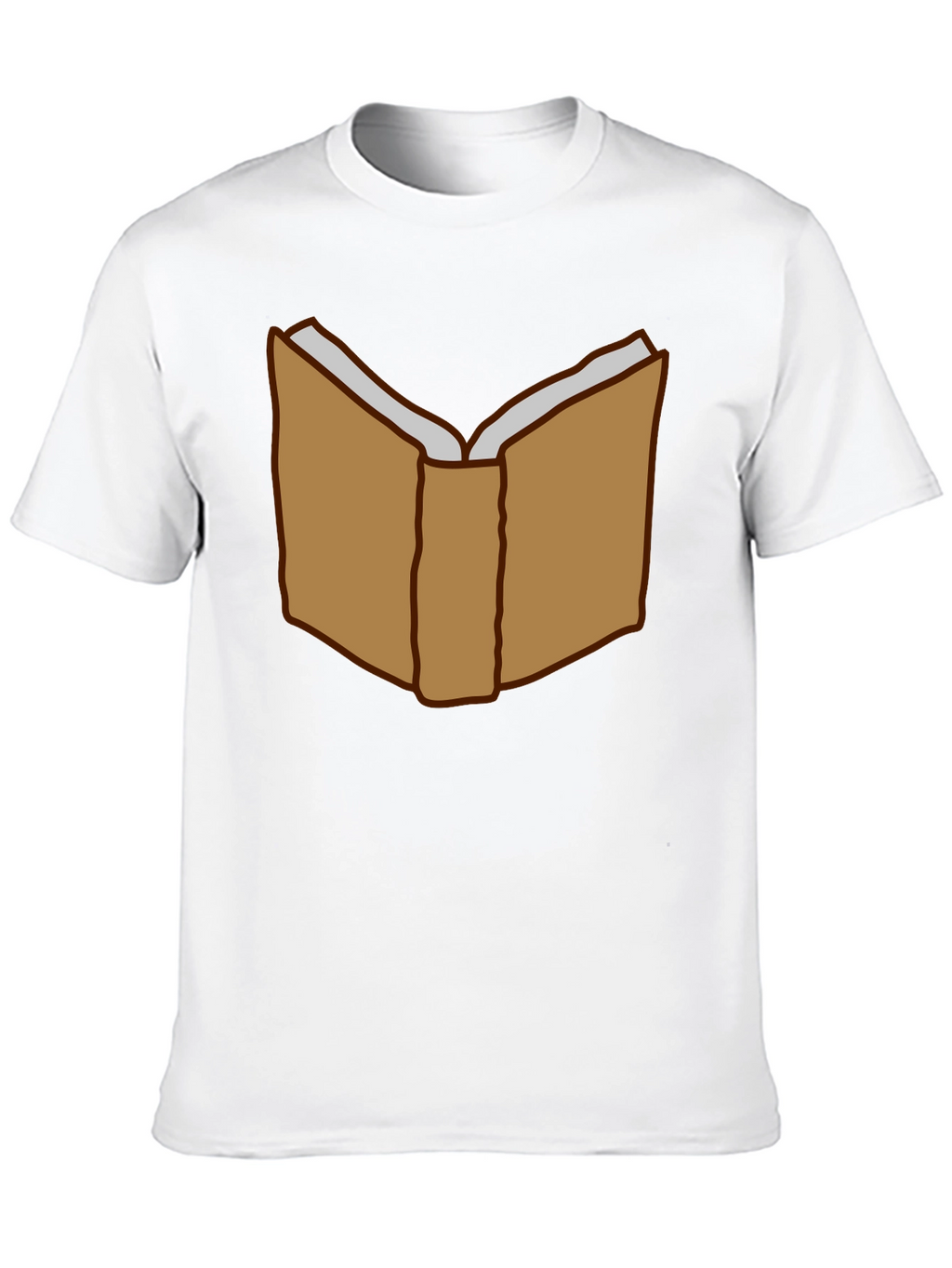 Book Lover T-Shirt - Open Book Graphic Tee