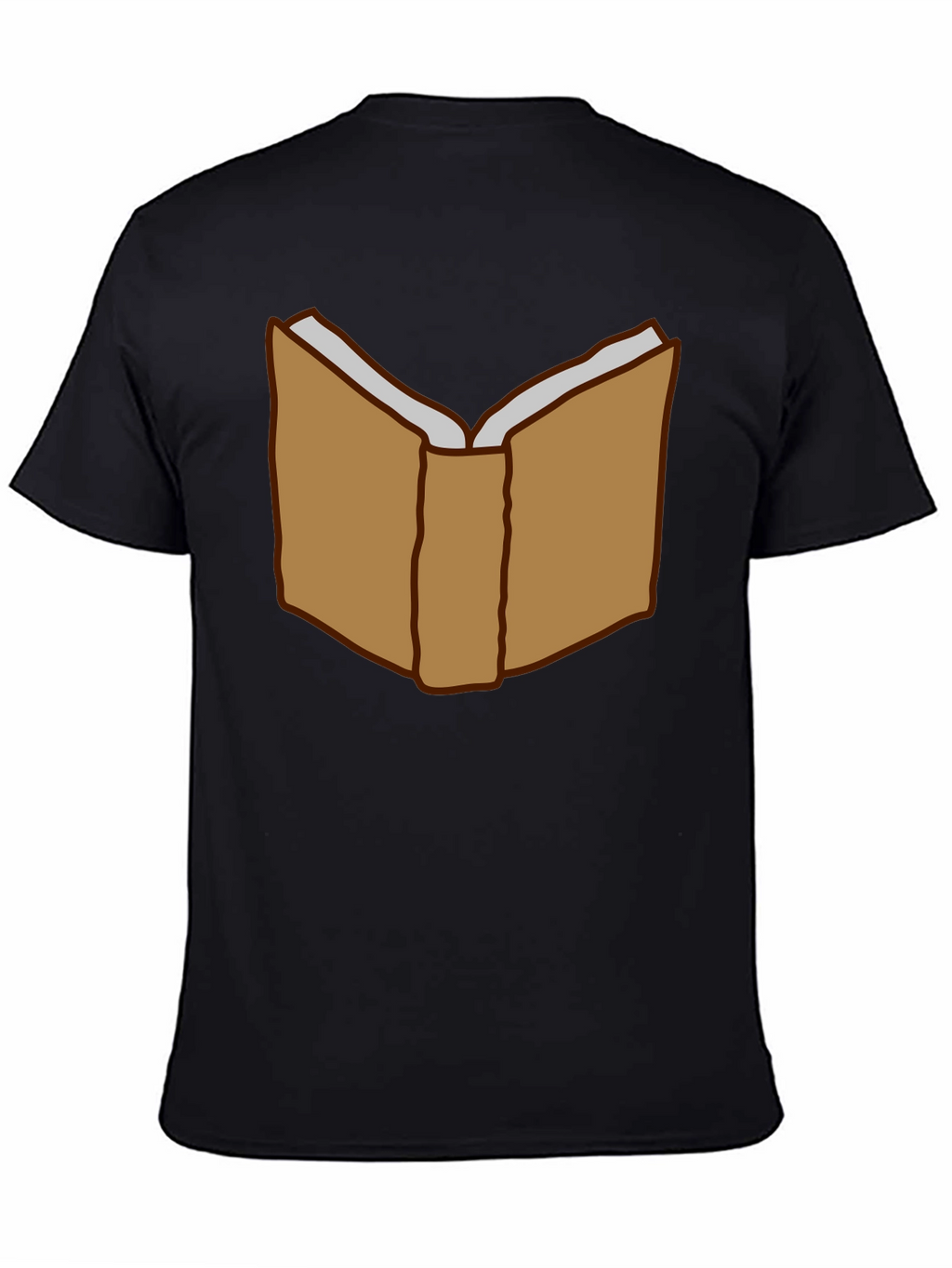 Book Lover T-Shirt - Open Book Graphic Tee