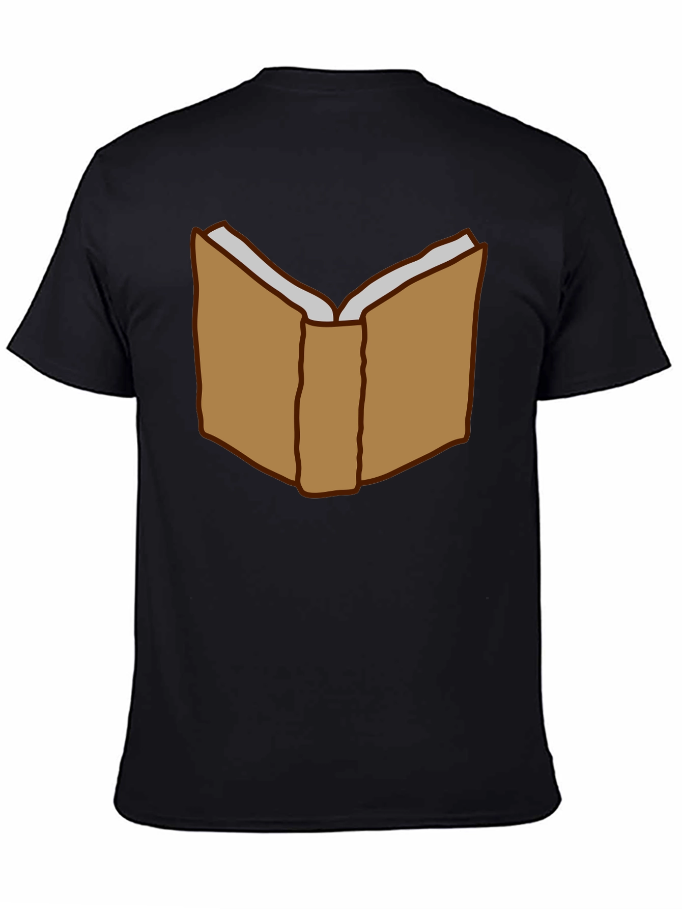 Book Lover T-Shirt - Open Book Graphic Tee