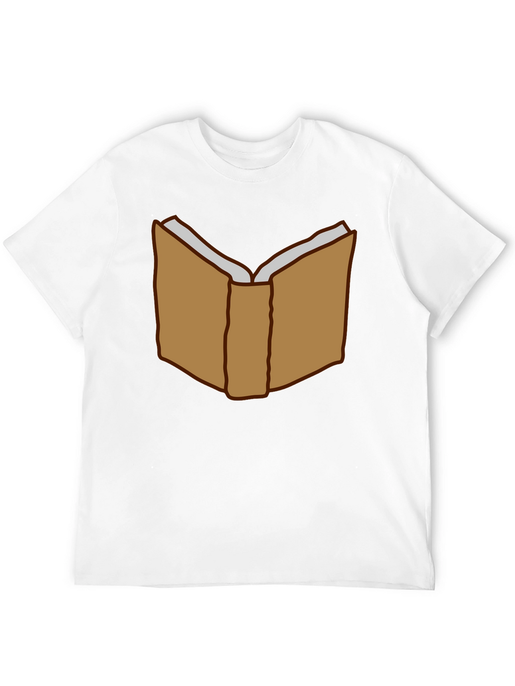 Book Lover T-Shirt - Open Book Graphic Tee