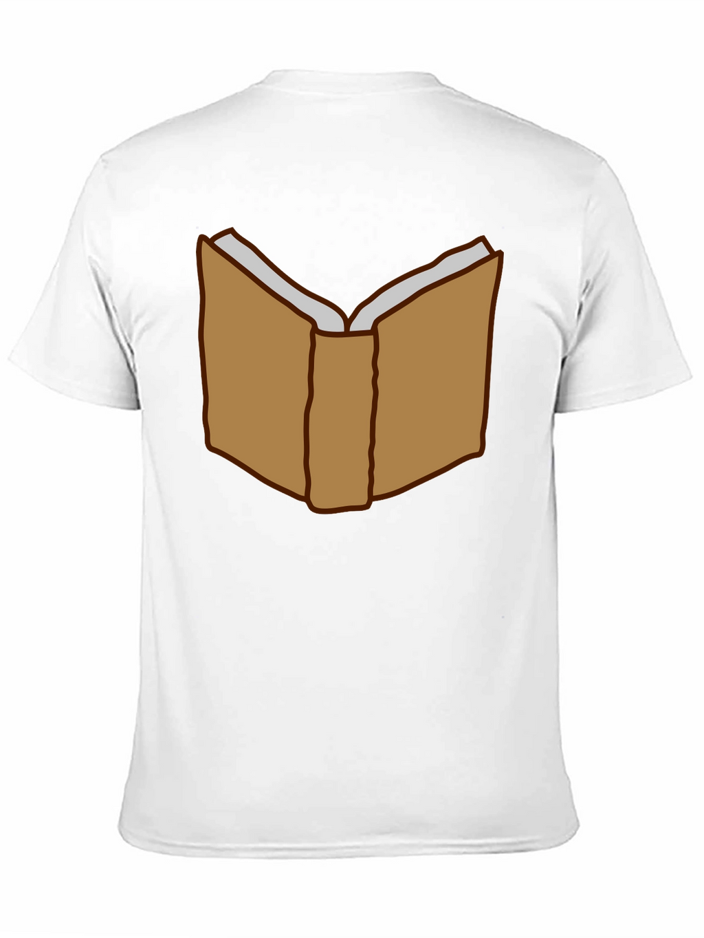 Book Lover T-Shirt - Open Book Graphic Tee