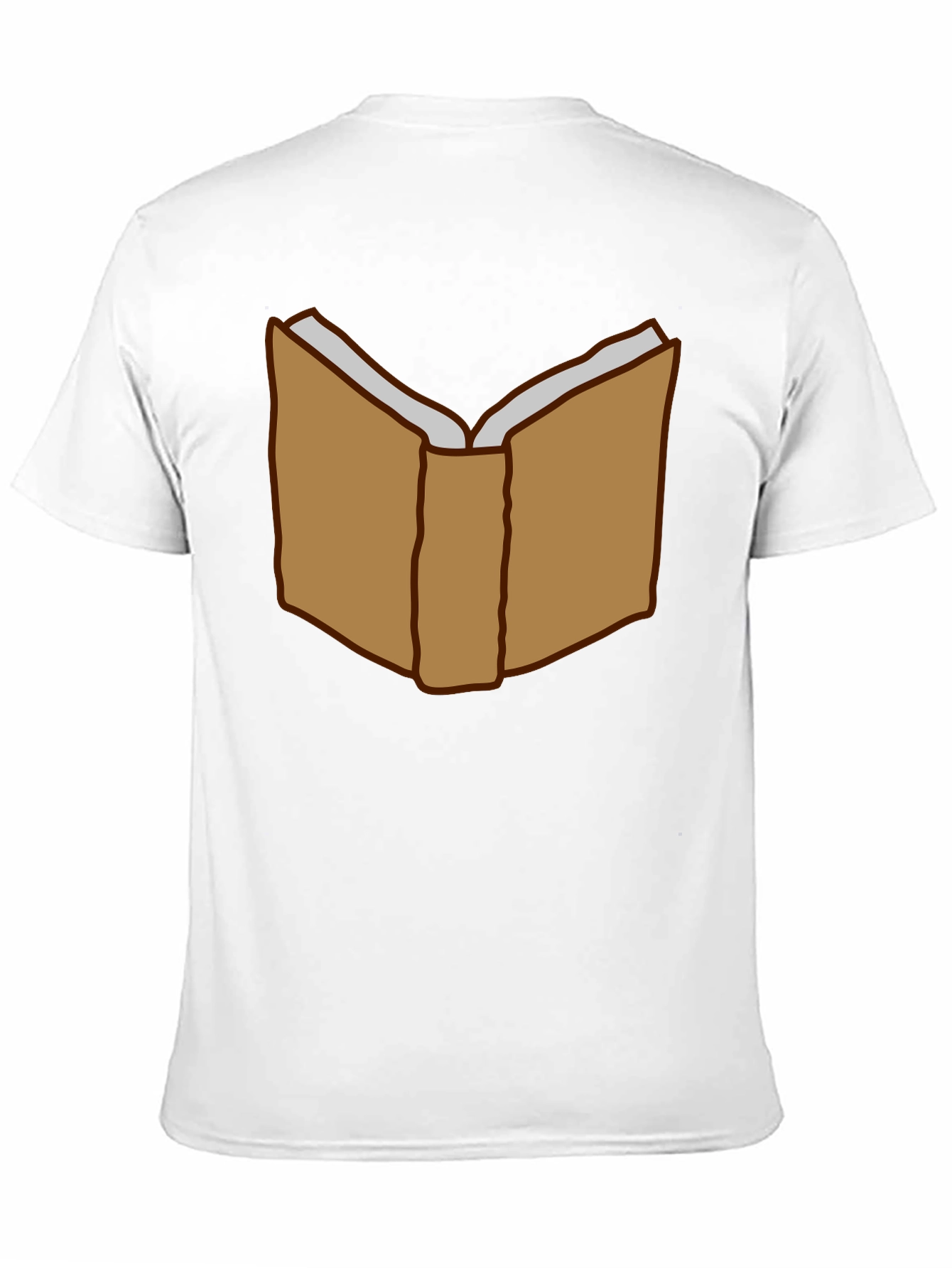 Book Lover T-Shirt - Open Book Graphic Tee