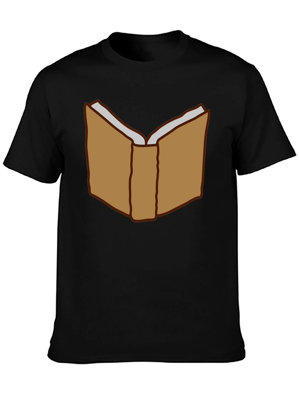 Book Lover T-Shirt - Open Book Graphic Tee