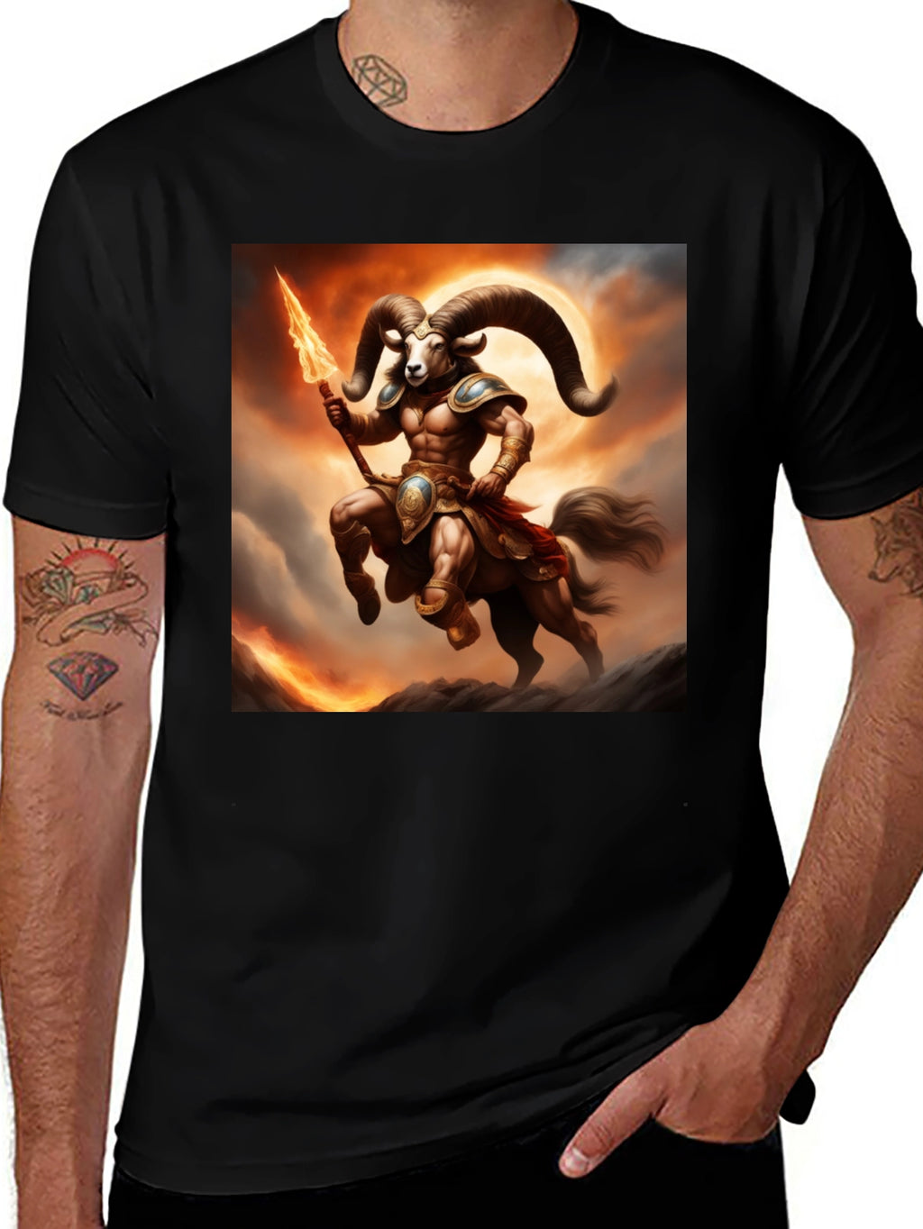 Ram Warrior Graphic Tee