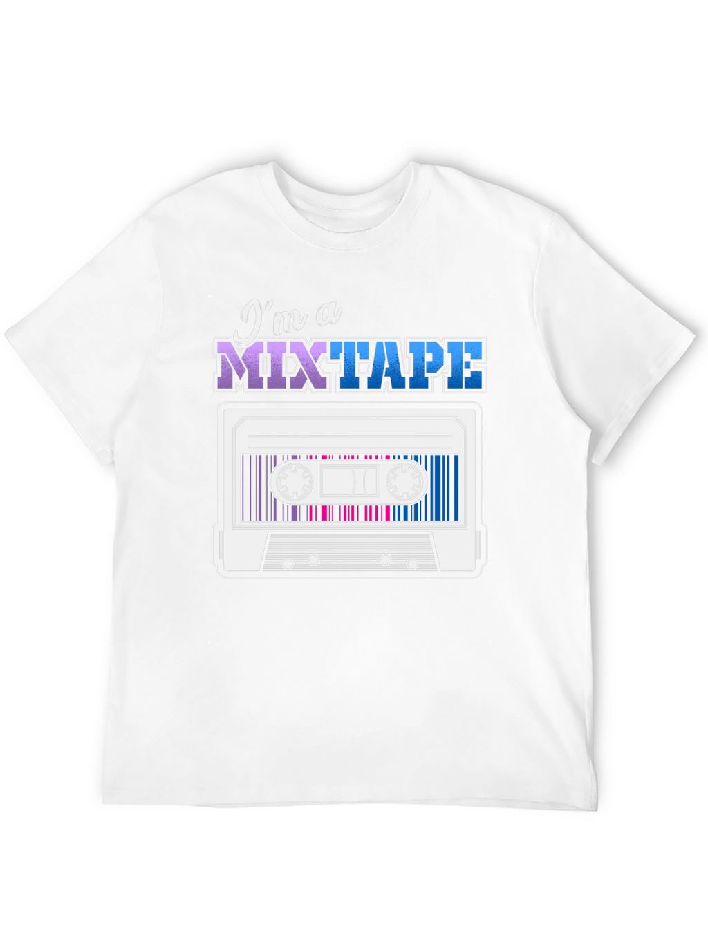 Im a Mixtape Retro Cassette Tape Graphic T-Shirt