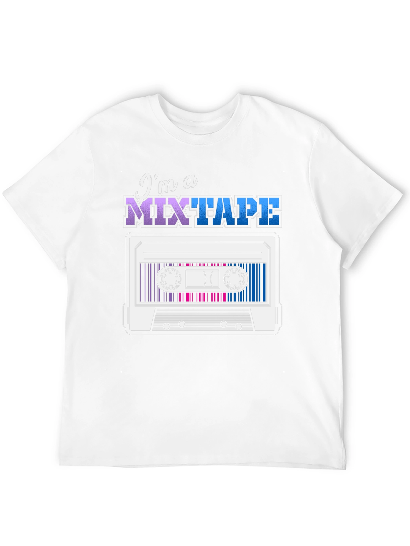 Im a Mixtape Retro Cassette Tape Graphic T-Shirt