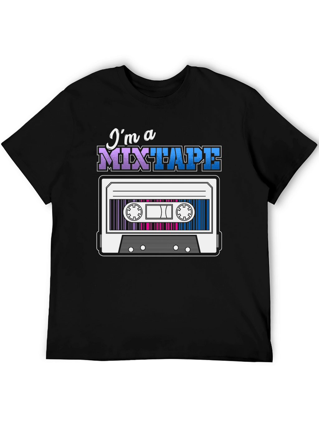 Im a Mixtape Retro Cassette Tape Graphic T-Shirt