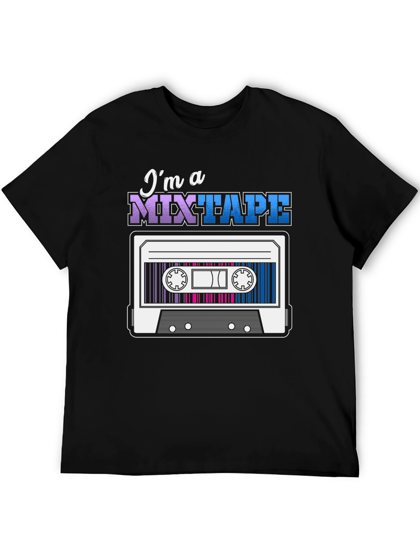 Im a Mixtape Retro Cassette Tape Graphic T-Shirt