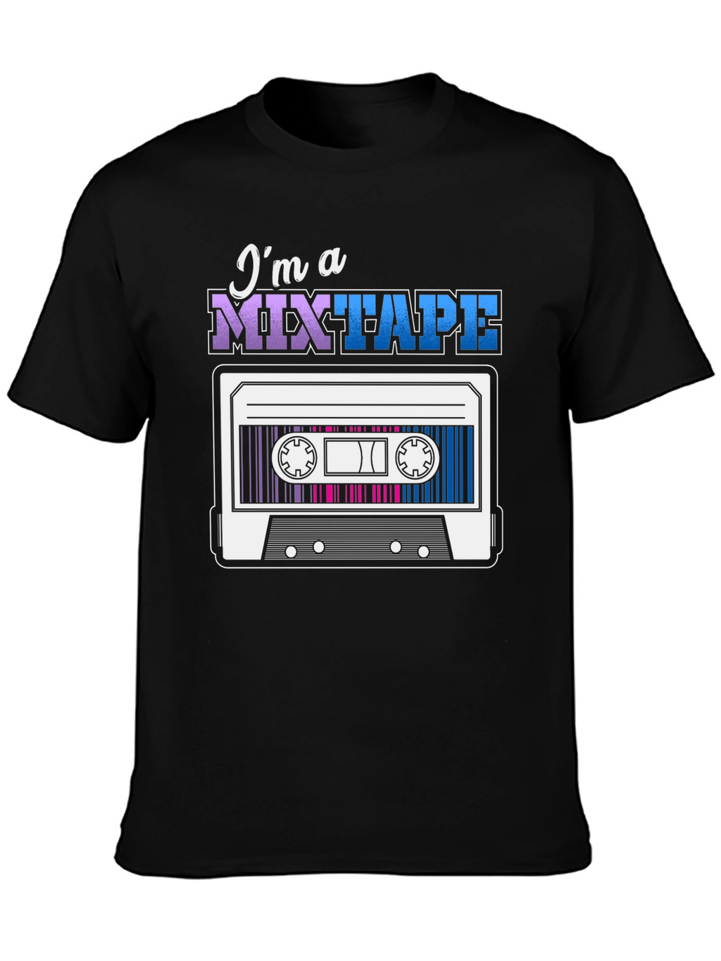 Im a Mixtape Retro Cassette Tape Graphic T-Shirt