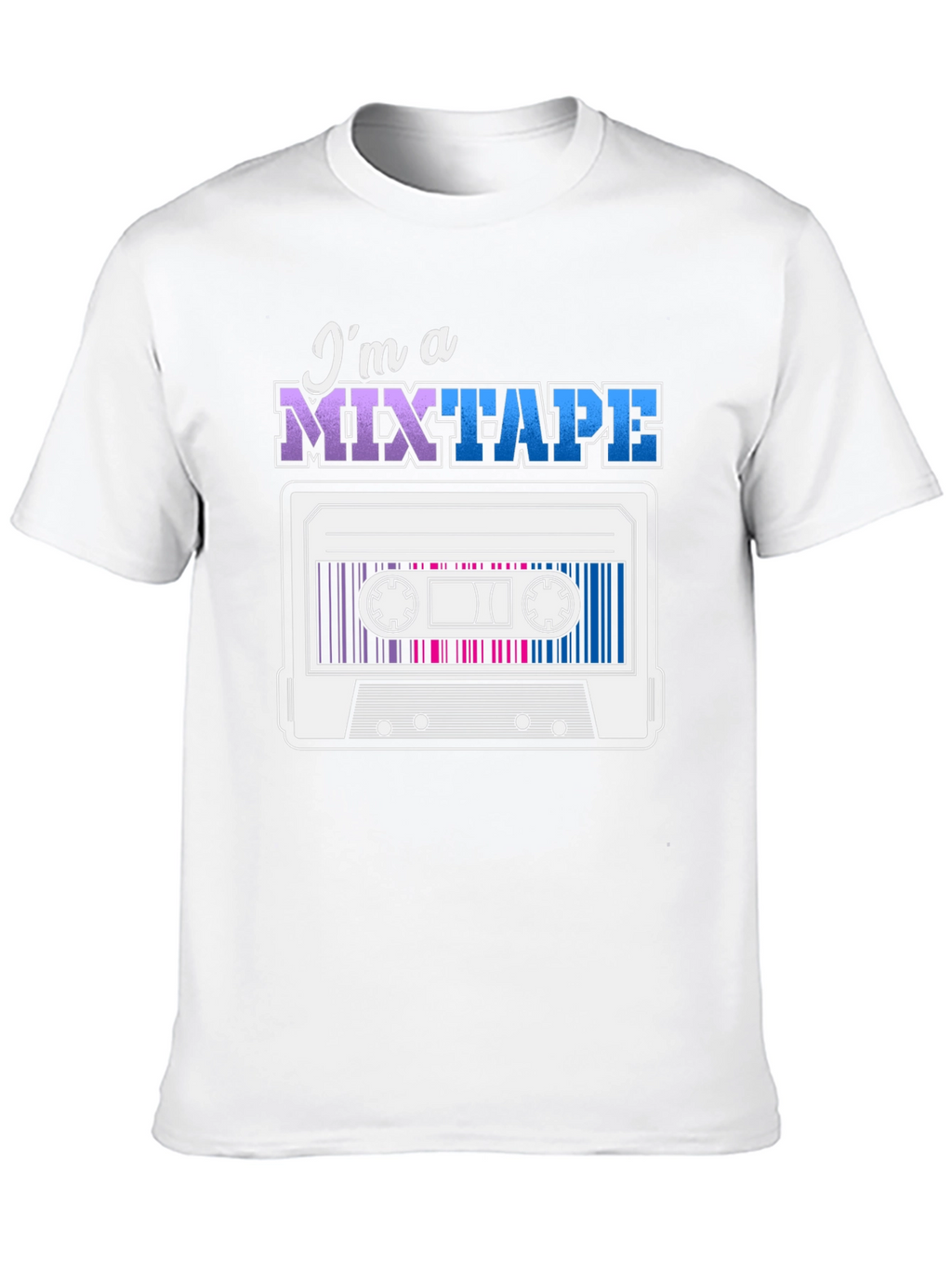 Im a Mixtape Retro Cassette Tape Graphic T-Shirt