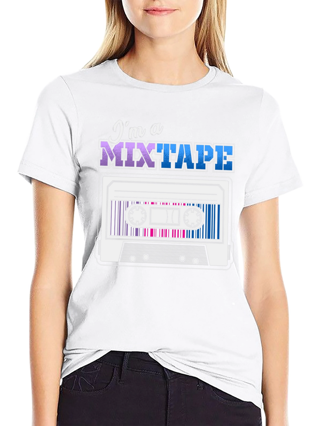 Im a Mixtape Retro Cassette Tape Graphic T-Shirt