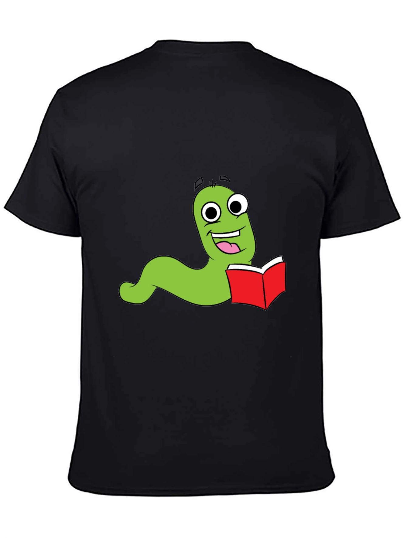 Bookworm Worm Graphic T-Shirt