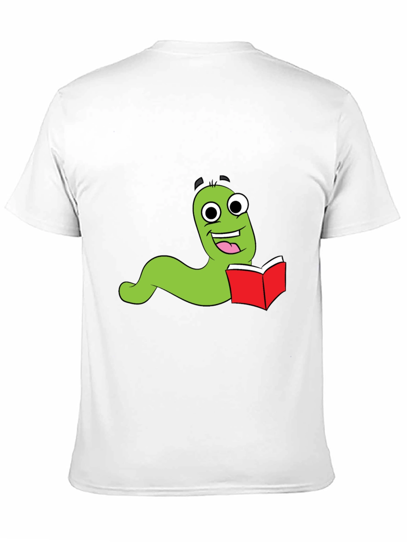 Bookworm Worm Graphic T-Shirt