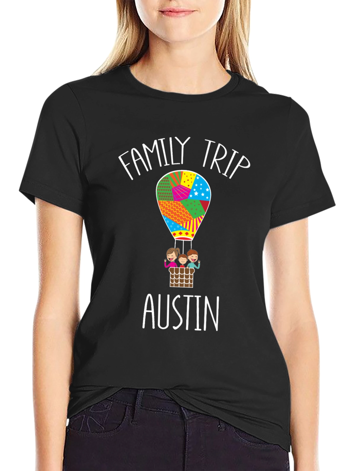 Family Trip Austin Souvenir T-Shirt