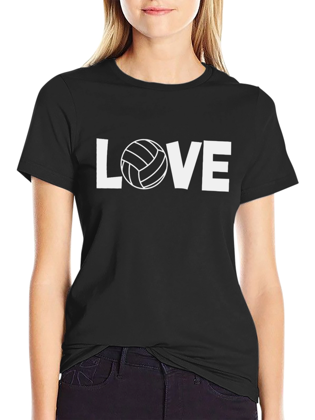 Volleyball Love Graphic T-Shirt - Soft Cotton Tee