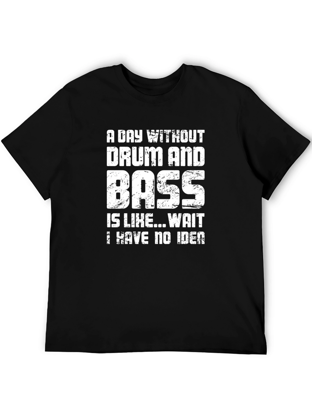 Drum and Bass Graphic Tee