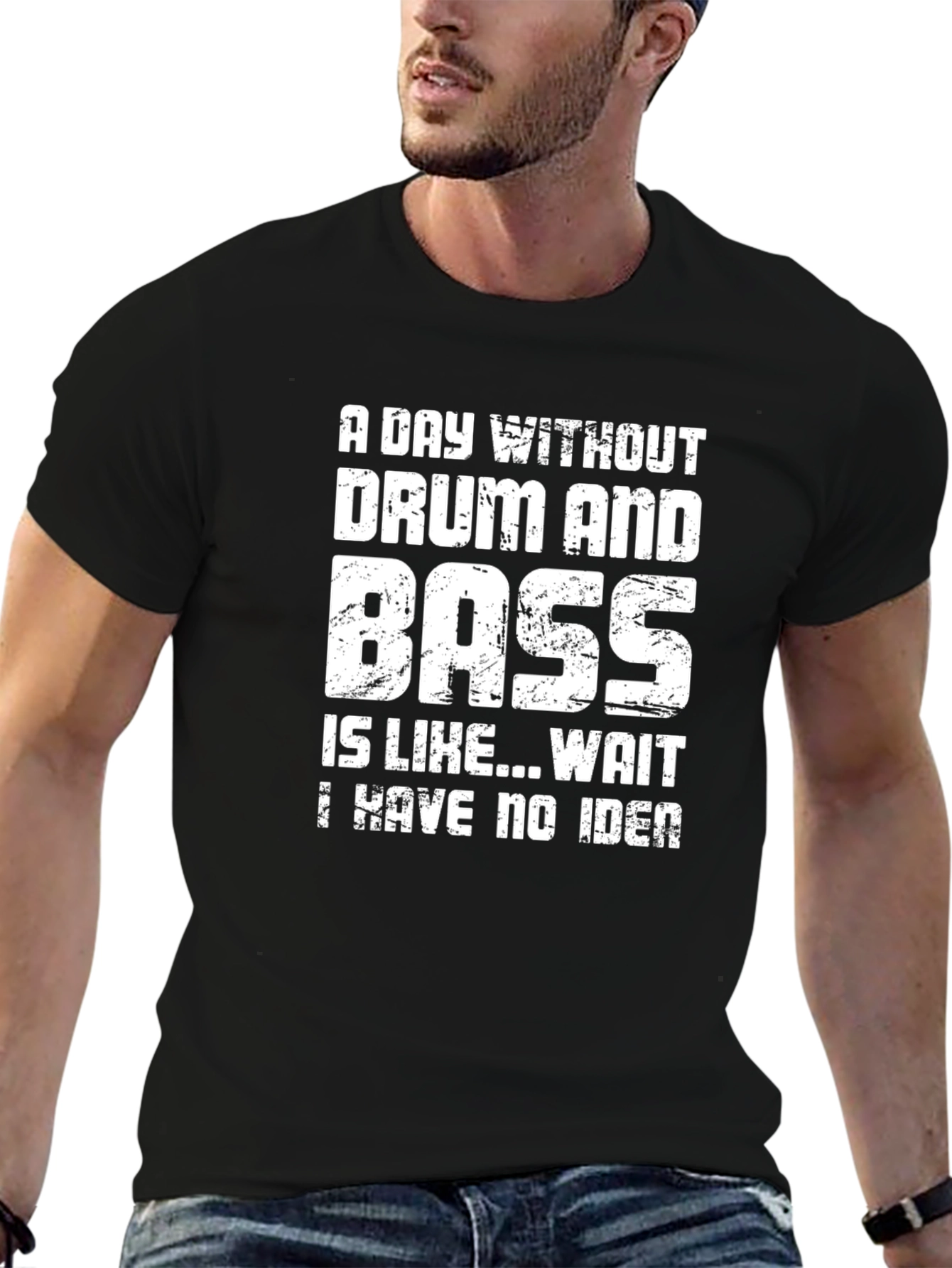Drum and Bass Graphic Tee