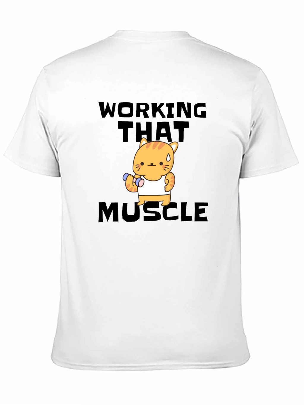 Workout Cat T-Shirt - Muscle Power!