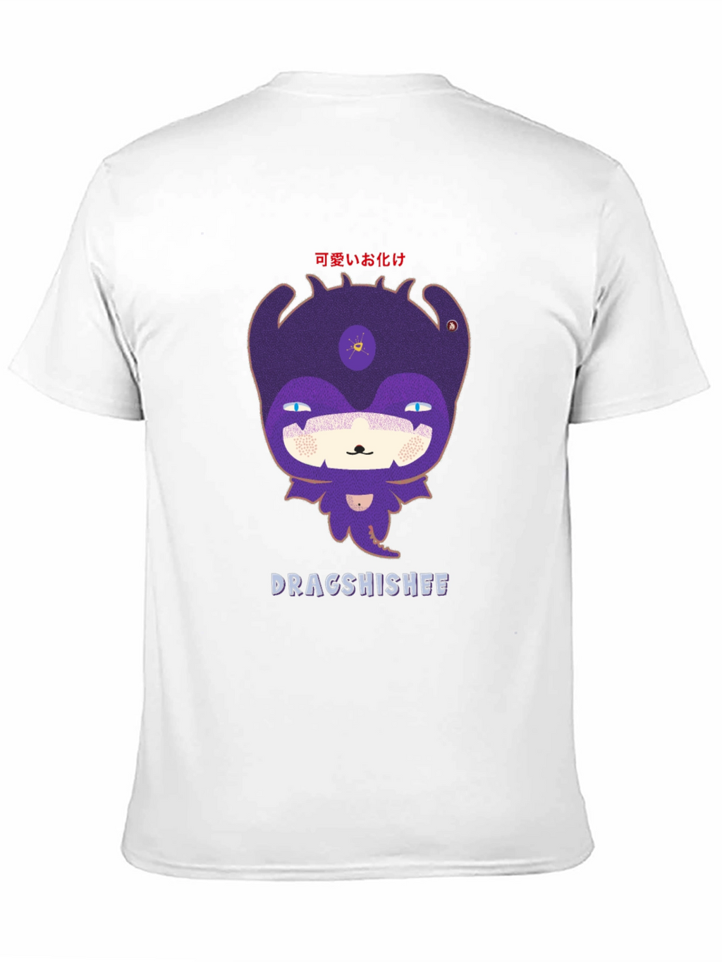Dragshishee Graphic Tee - Black Cotton Blend