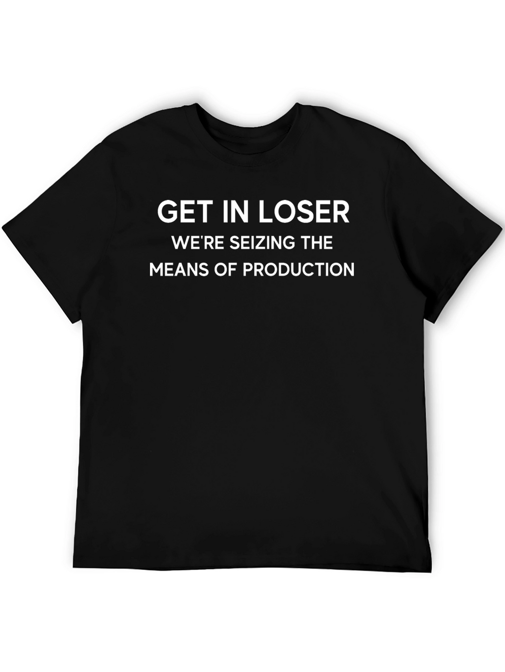 Get In Loser Seizing Means T-Shirt