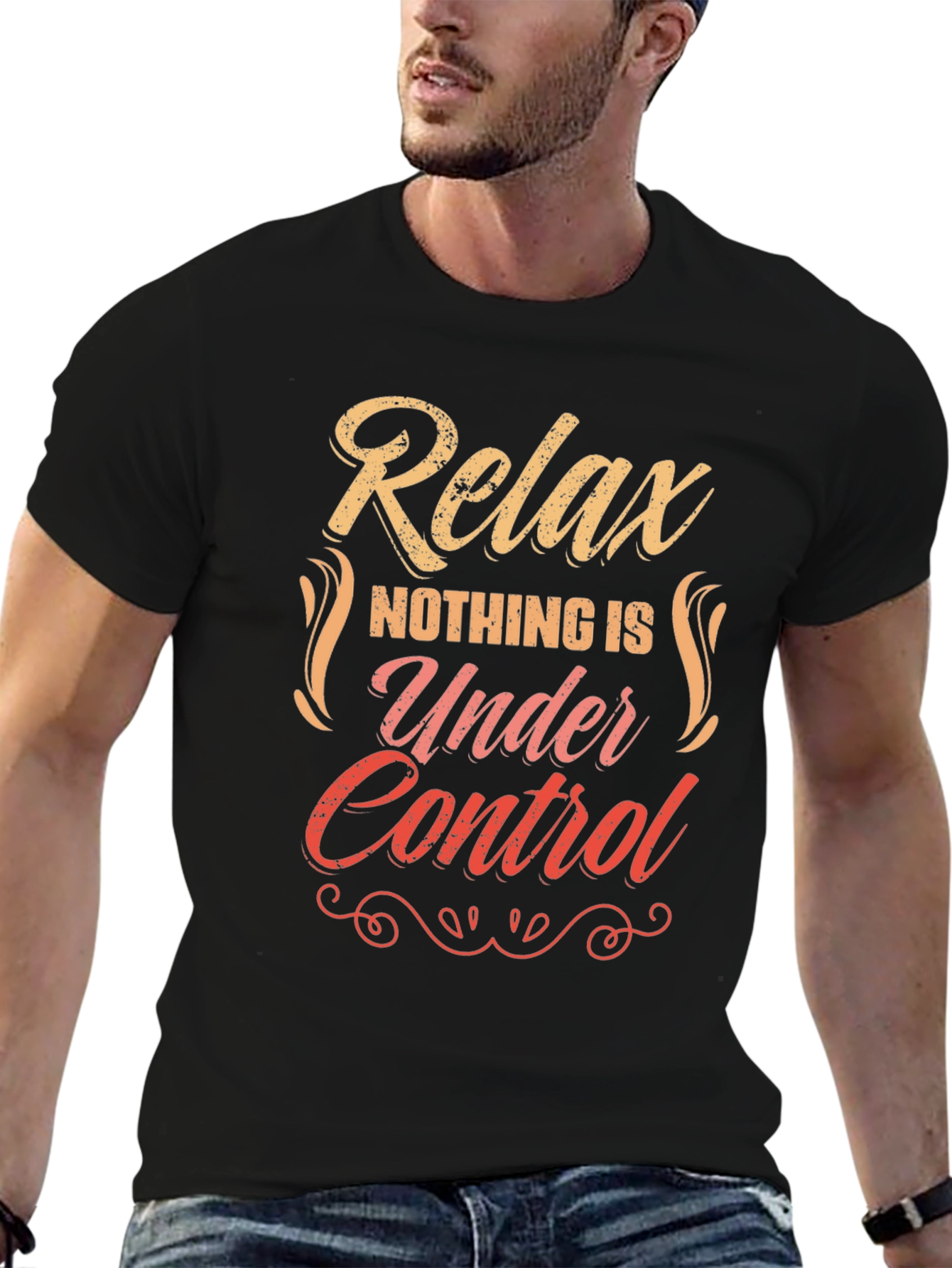 Relax Under Control Graphic T-Shirt