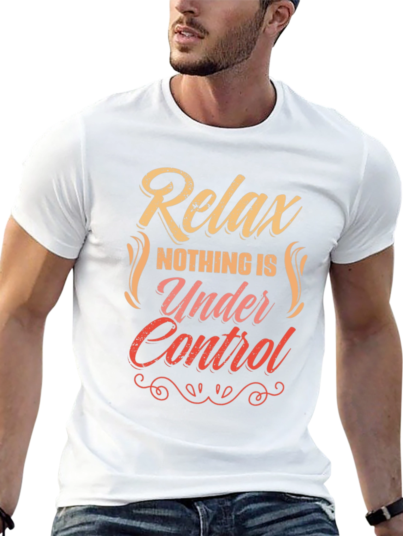 Relax Under Control Graphic T-Shirt