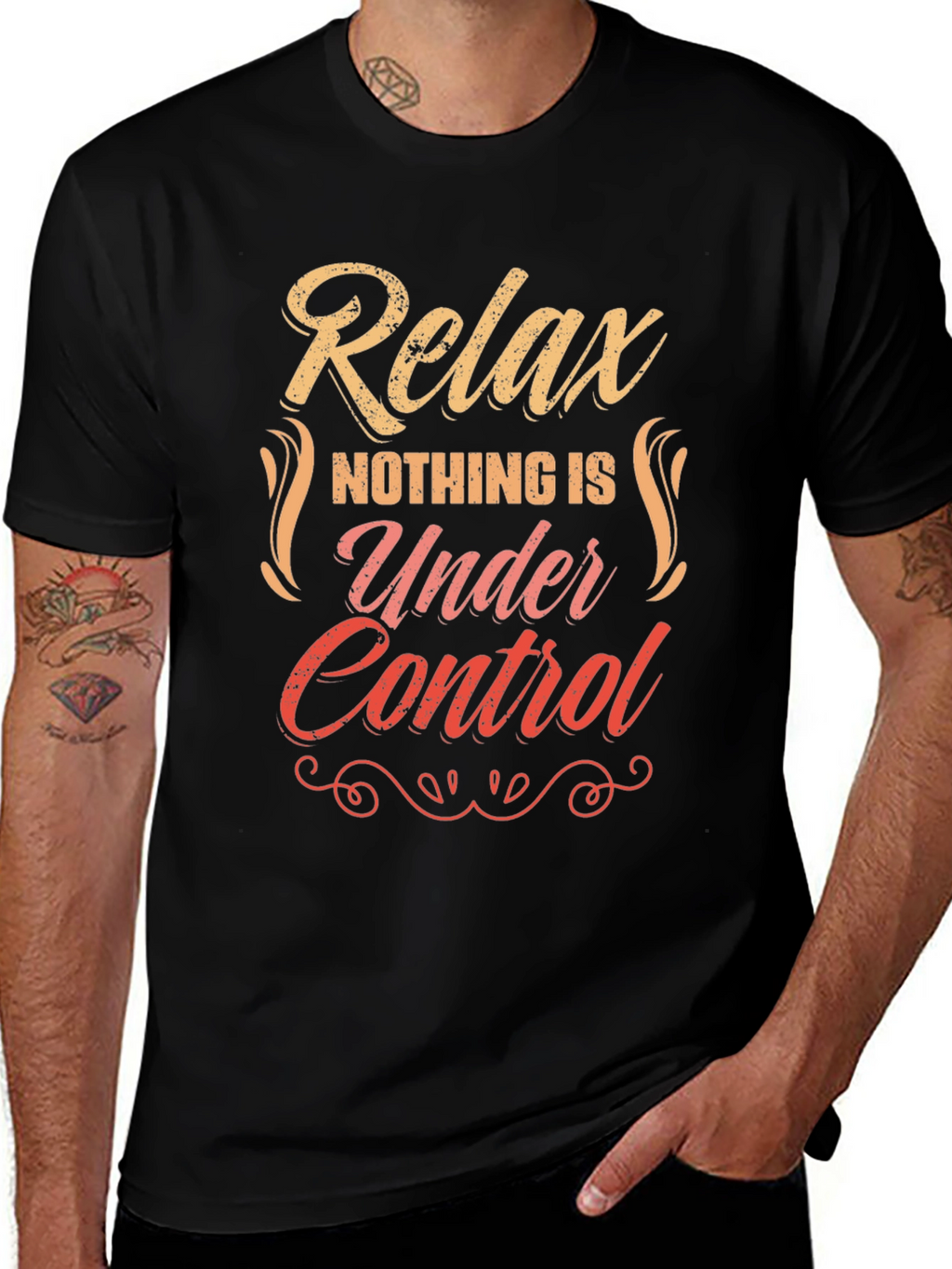 Relax Under Control Graphic T-Shirt