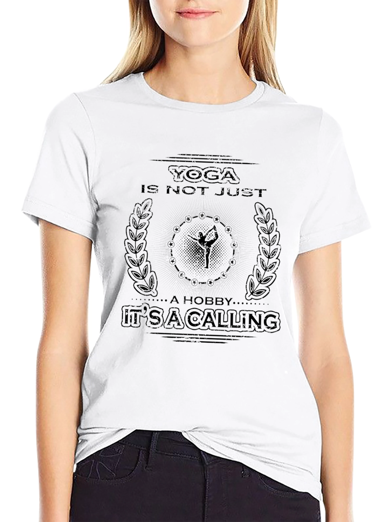 Yoga Calling Graphic Tee