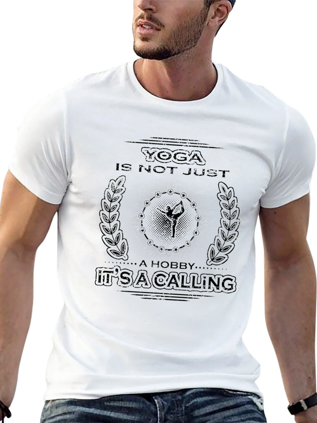 Yoga Calling Graphic Tee