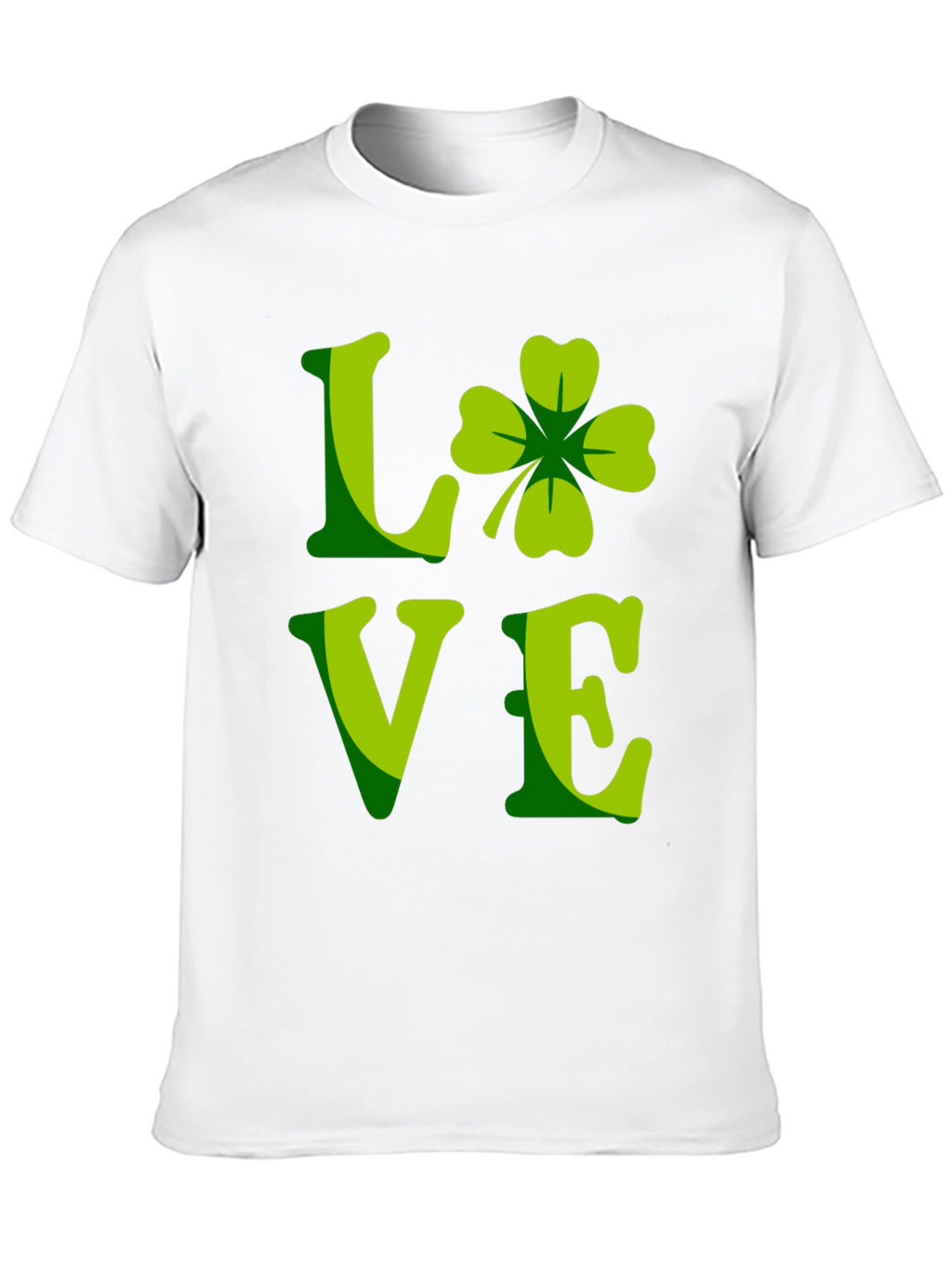 St. Patricks Day Shamrock Love Graphic Tee