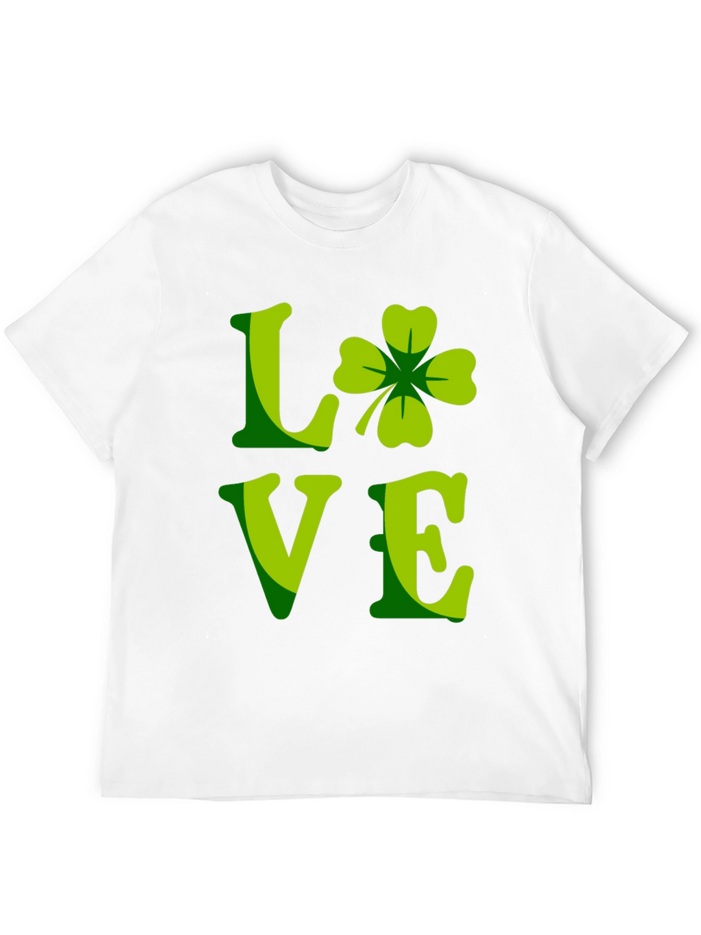St. Patricks Day Shamrock Love Graphic Tee