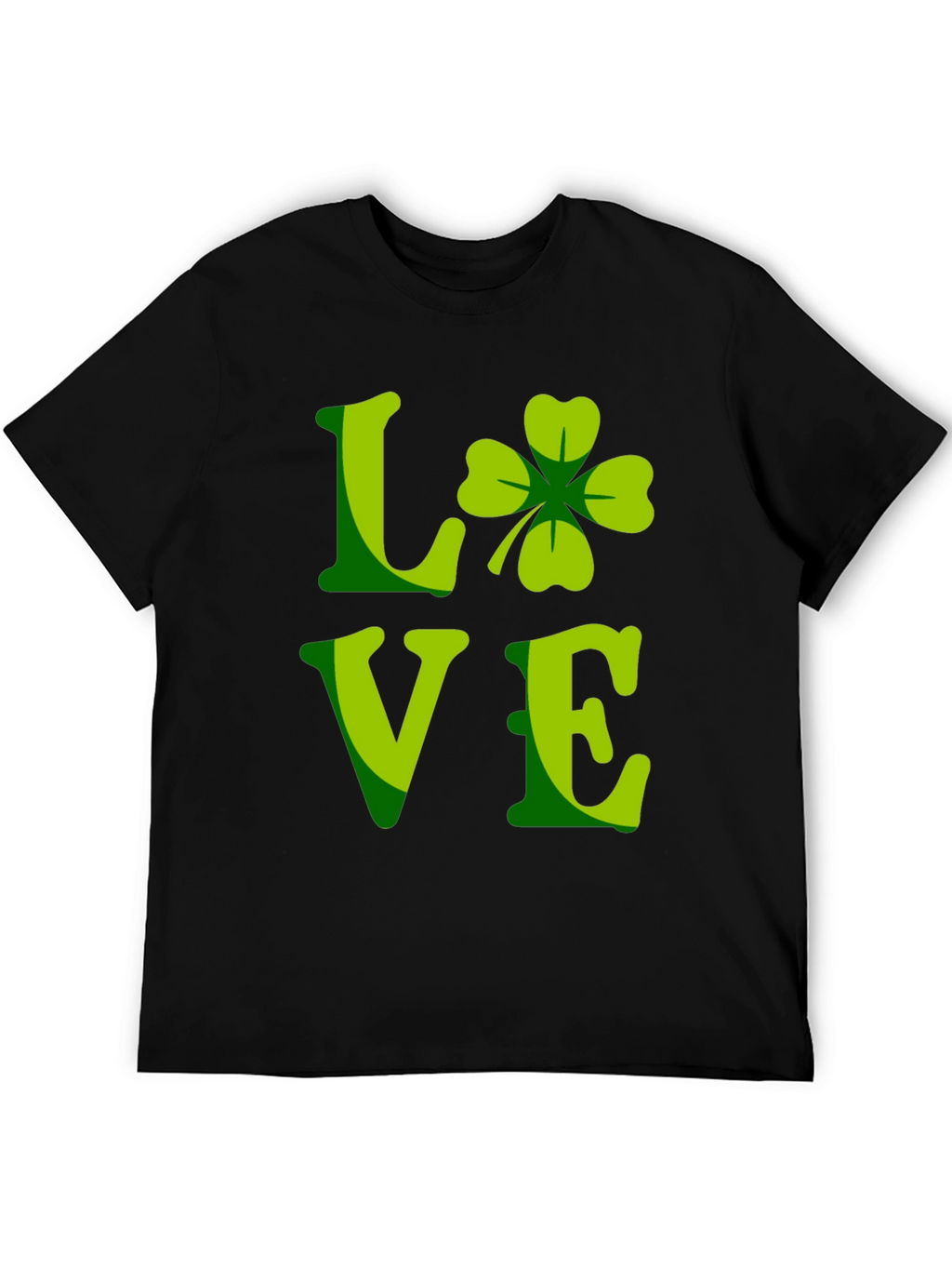 St. Patricks Day Shamrock Love Graphic Tee