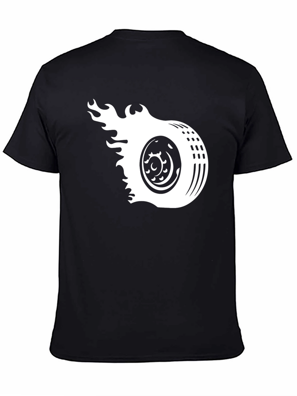Burning Wheel Black T-Shirt