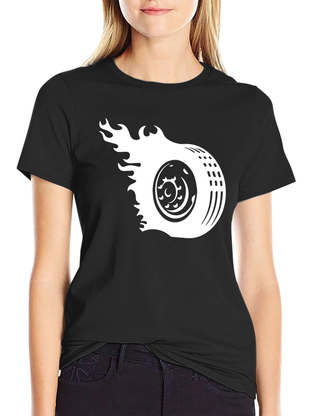 Burning Wheel Black T-Shirt