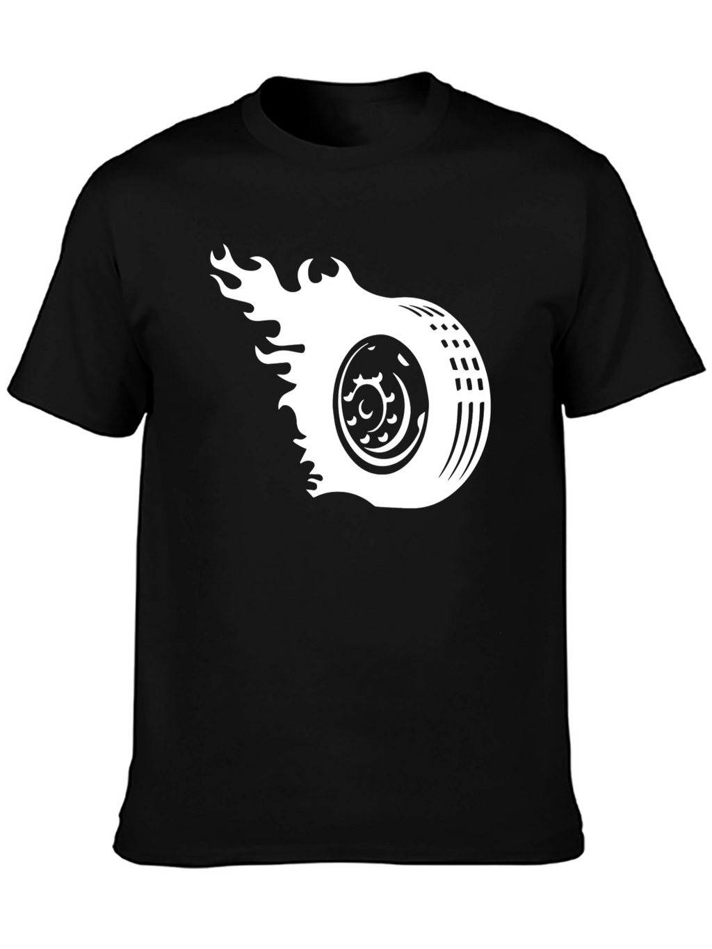 Burning Wheel Black T-Shirt