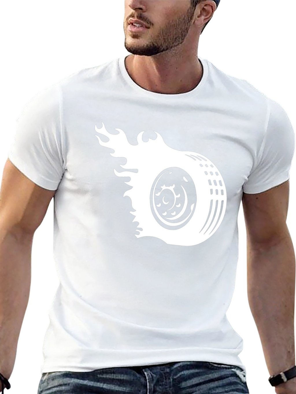 Burning Wheel Black T-Shirt