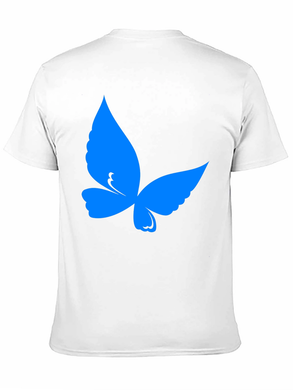 Butterfly Graphic Tee - Soft Black Cotton